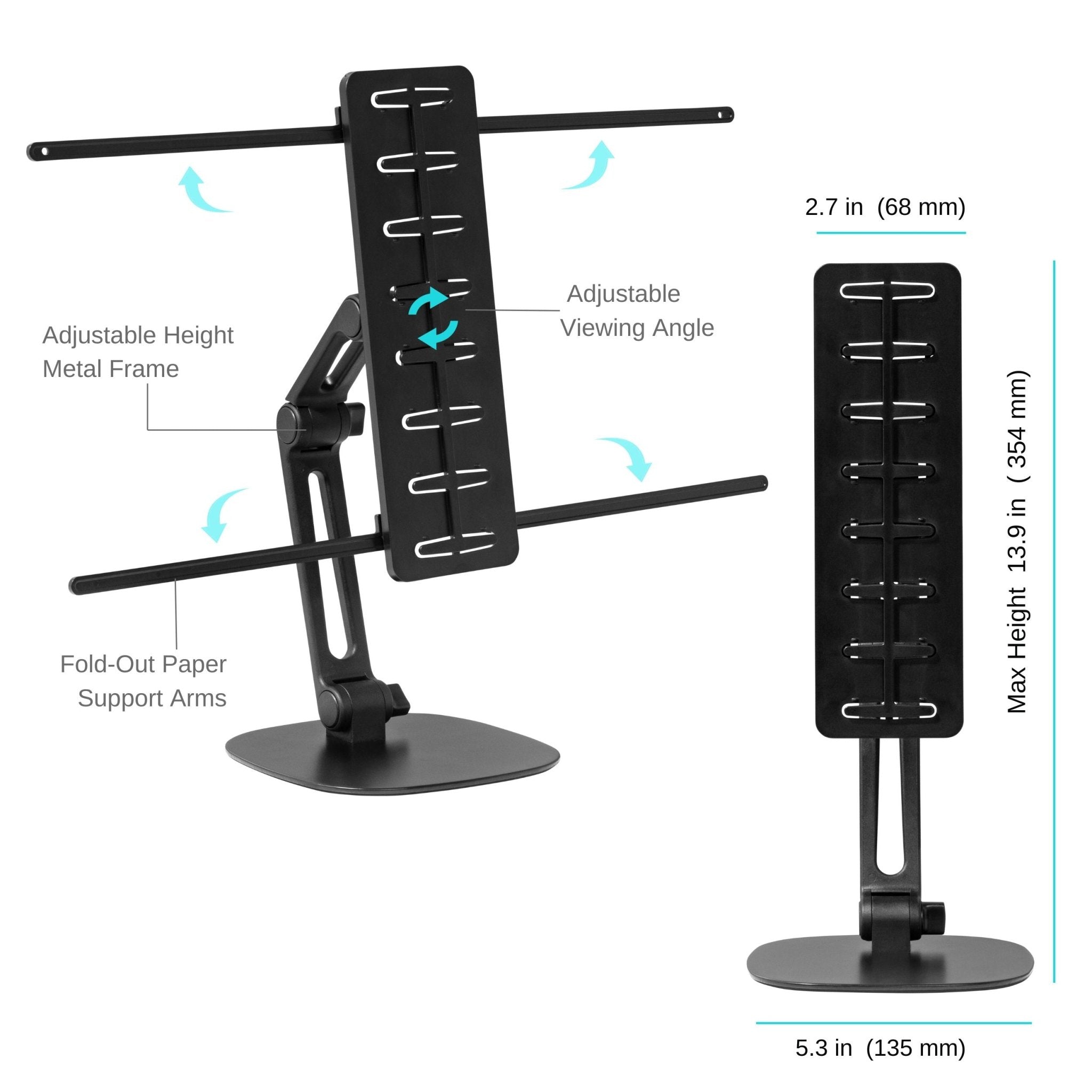 Note Tower Desktop Titan Paper Holder - NOTETOWER