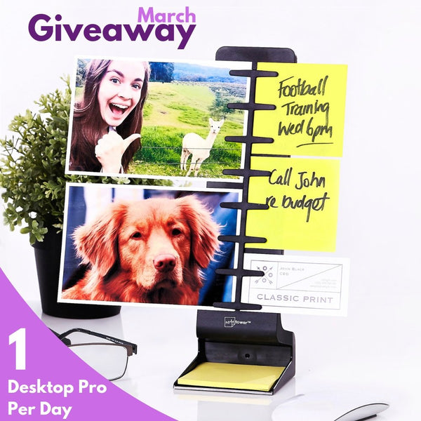 MARCH 2019 DESKTOP PRO GIVEAWAY - NOTETOWER