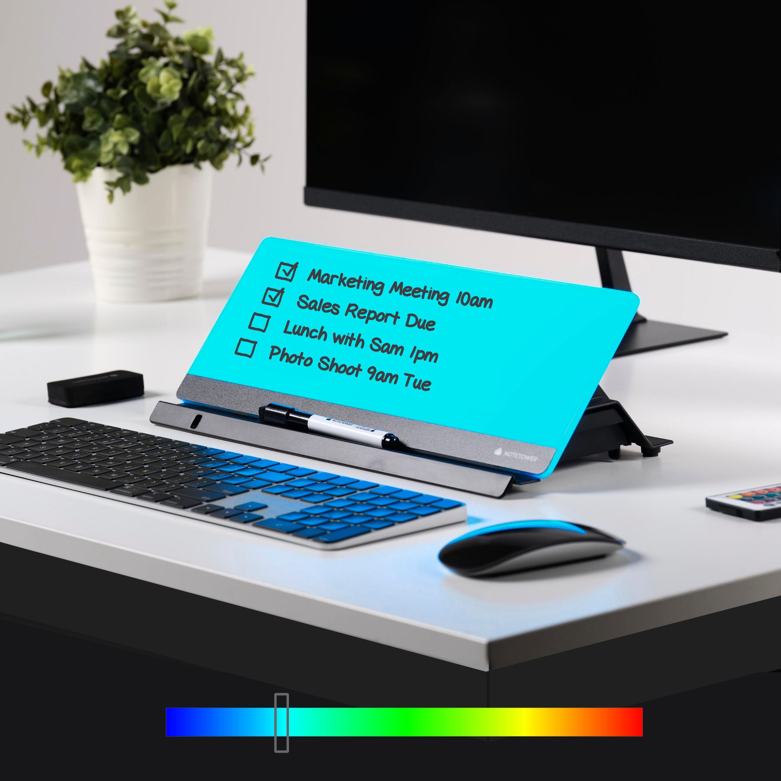 Note Tower Zumiglo Desktop Whiteboard - LED – NOTETOWER