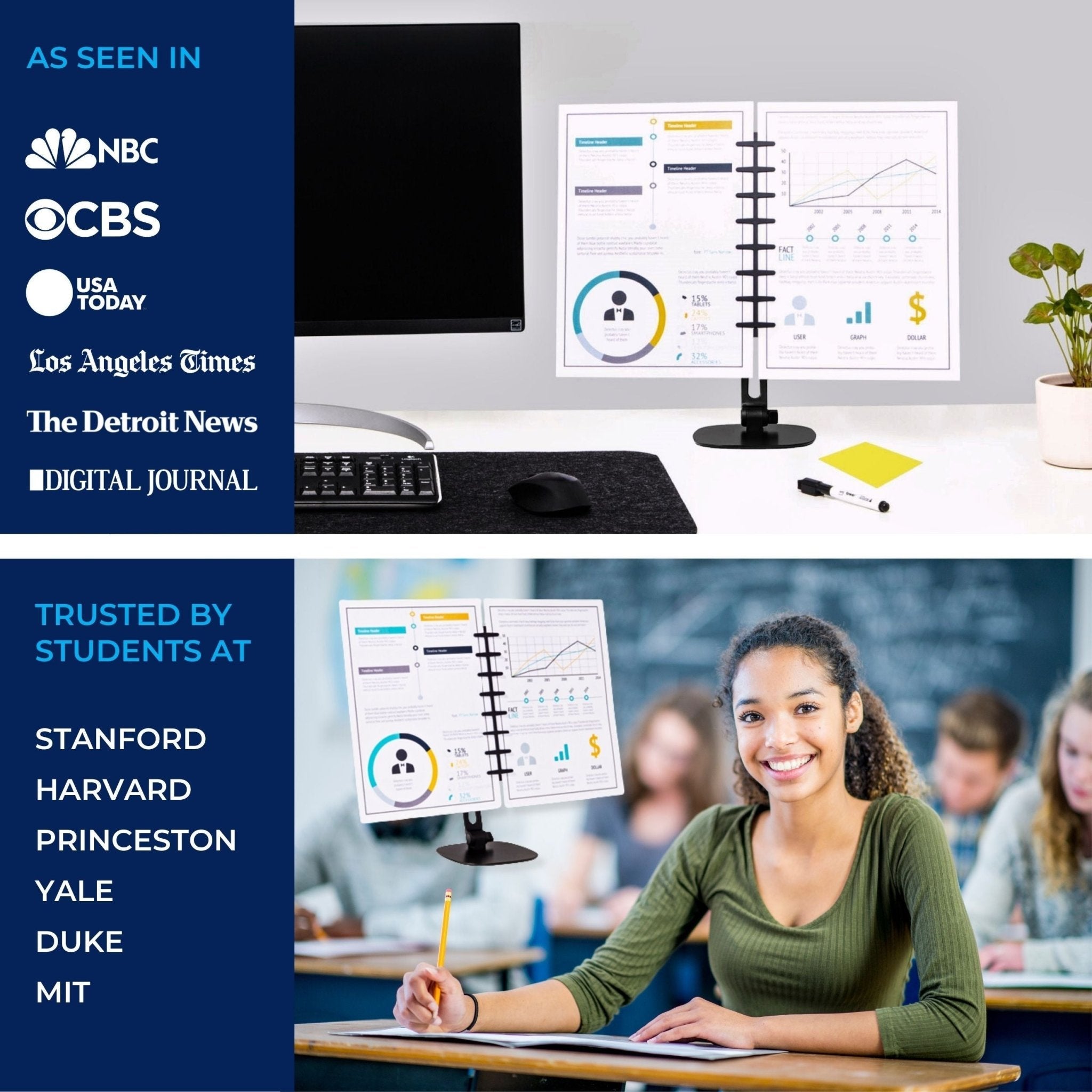 Note Tower Desktop Titan Paper Holder – NOTETOWER