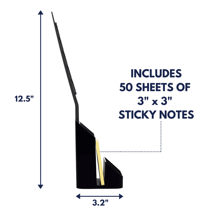 Note Tower Desktop Organizer - Black - NOTETOWER LLC.