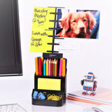 Note Tower Desktop Organizer - Black - NOTETOWER LLC.