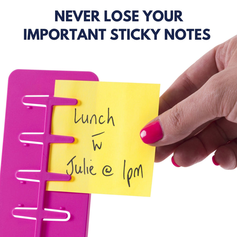 Note Tower Desktop Organizer - Pink - NOTETOWER LLC.