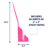 Note Tower Desktop Organizer - Pink - NOTETOWER LLC.