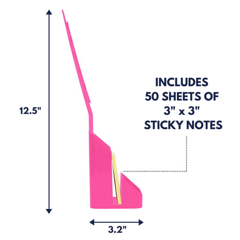 Note Tower Desktop Organizer - Pink - NOTETOWER LLC.