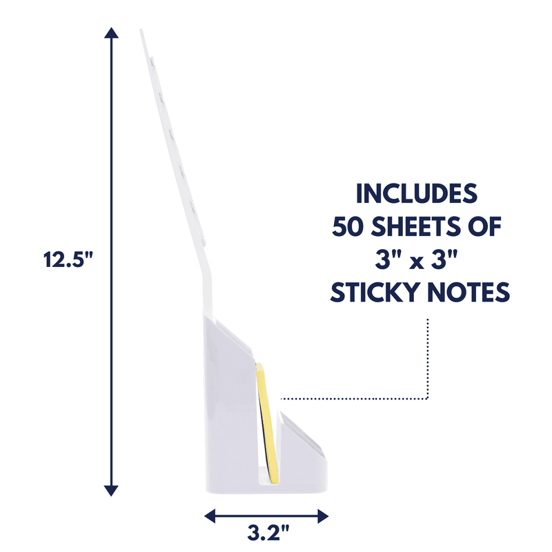 Note Tower Desktop Organizer - White - NOTETOWER LLC.