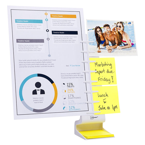 Note Tower Desktop Pro - White - NOTETOWER LLC.