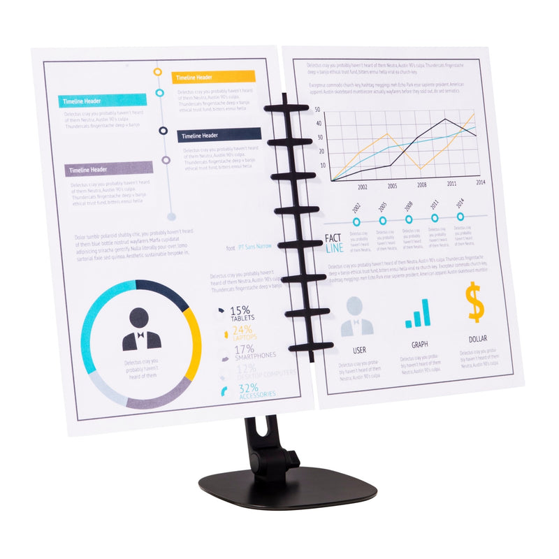Note Tower Desktop Titan Paper Holder - NOTETOWER