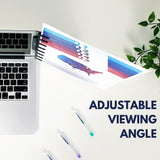 Note Tower Monitor Mount - Note & Copy Holder - Pink - NOTETOWER LLC.