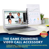 Note Tower Monitor Mount - Note & Copy Holder - Pink - NOTETOWER LLC.